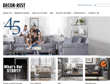 Tablet Screenshot of decor-rest.com